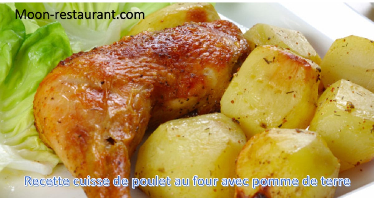 recette cuisse de poulet au four avec pomme de terre